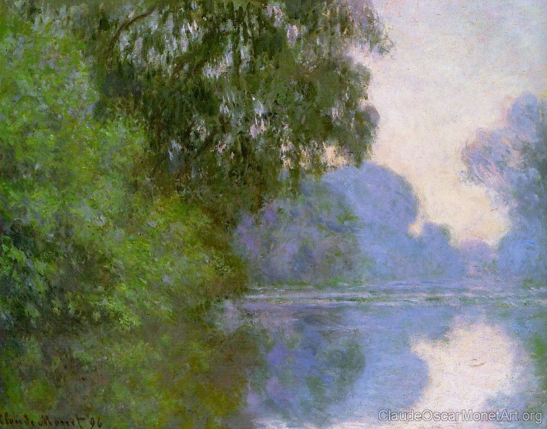 Arm of the Seine near Giverny